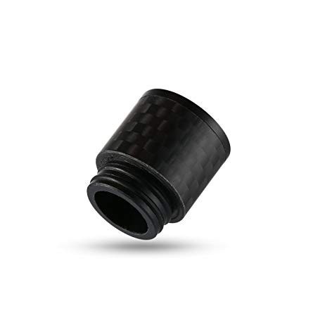 Embout buccal Drip Tip format 810 style fibre de carbon