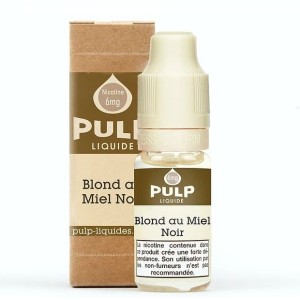 Eliquide Blond au Miel Noir 10ml du fabricant français Pulp