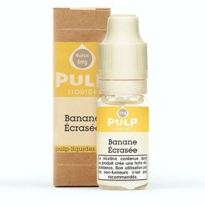 Eliquide Banane Ecrasée 10ml du fabricant français Pulp