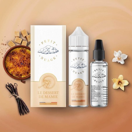 Eliquide Le Dessert de Mamie 60ml de la marque Petit Nuage