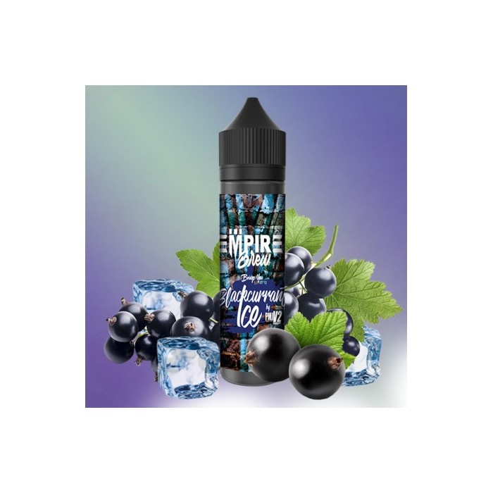 Eliquide Blackcurrant Ice en 50ml de la marque Empire Brew