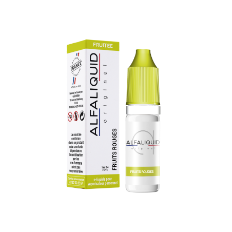 Eliquide Fruits Rouges 10ml de la marque Alfaliquid