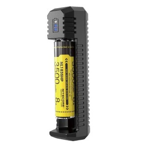 UI1 - Nitecore, chargeur 1 accu format 18650 ou 20700/21700