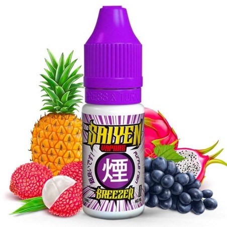 Eliquide Breezer 10ml de la gamme Saiyen Vapors par Swoke