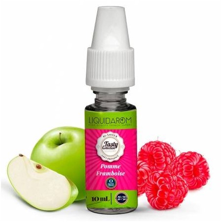 Eliquide Pomme Framboise 10ml de la gamme Tasty Collection