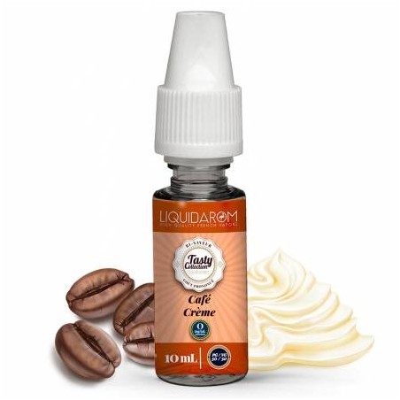 Eliquide Café Crème 10ml par la gamme Tasty Collection