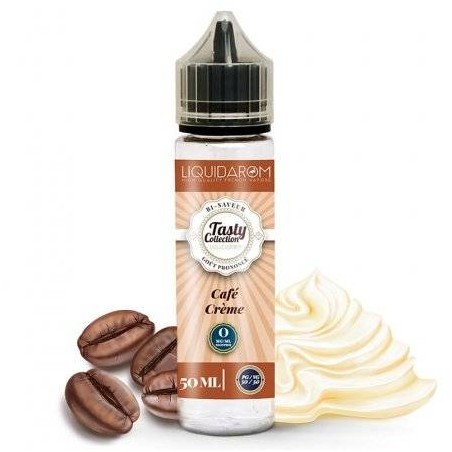 Eliquide Café Crème 50ml par la gamme Tasty Collection