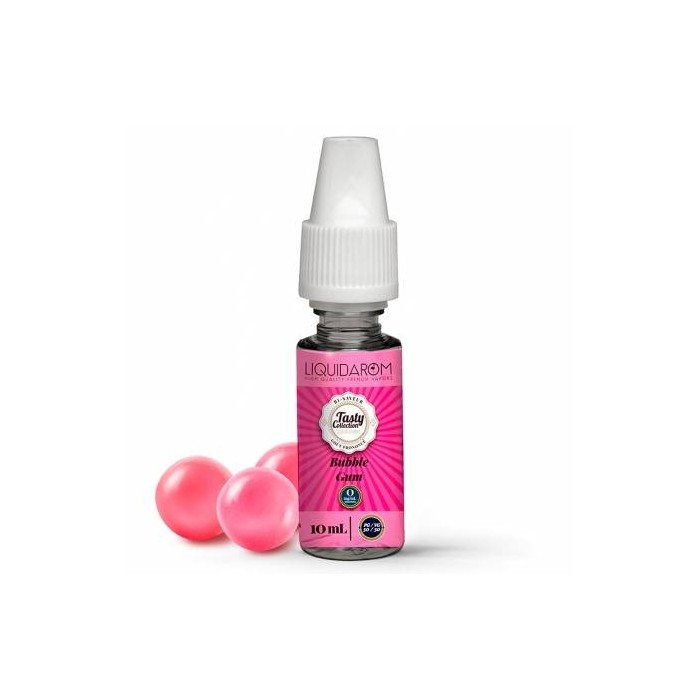 Eliquide Bubble Gum 10ml de la gamme Tasty Collection