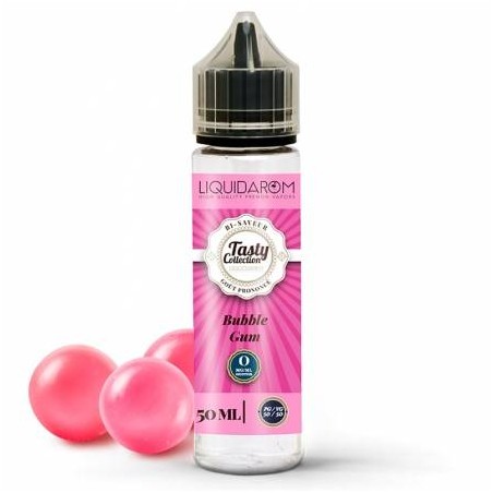 Eliquide Bubble Gum format 50ml de la gamme Tasty Collection