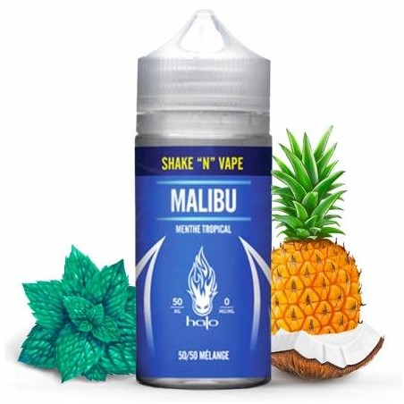 Eliquide Malibu 50ml grand flacon de la célèbre marque Halo