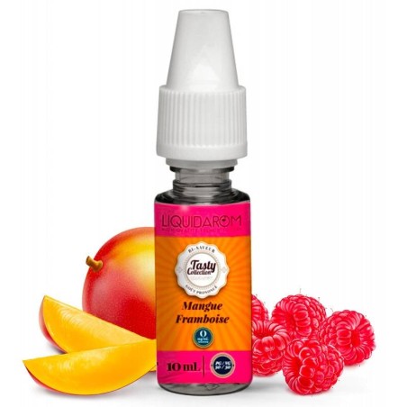 Eliquide Mangue Framboise 10ml de la gamme Tasty Collection