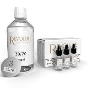 Pack DIY 30/70 200ml par le fabricant français Revolute