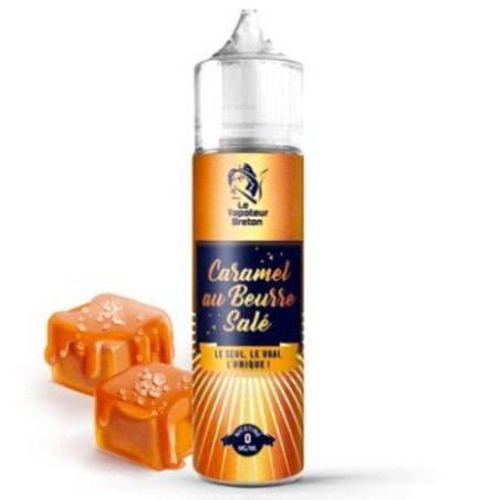 Eliquide Caramel au beurre salé 50ml par Le Vapoteur Breton