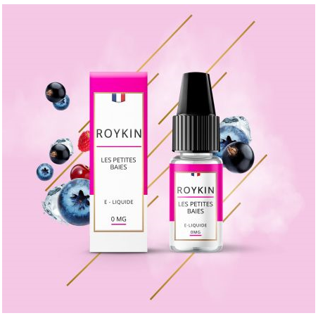 Eliquide Les Petites Baies 10ml de marque française Roykin