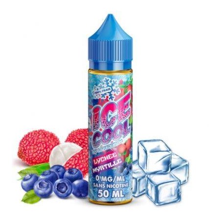 Eliquide Lychee Myrtille 50ml par Ice Cool by Liquidarom