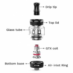 Clearomiseur GTX 18 3ml de la célèbre marque Vaporesso