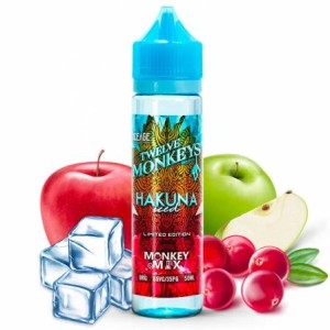 Eliquide Hakuna Iced 50ml, marque canadienne Twelve Monkeys