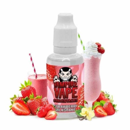 Arôme Stawberry Milkshake 30ml de la marque Vampire Vape