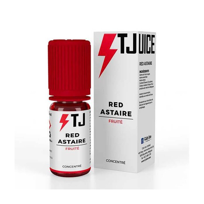 Arôme concentré Red Astaire 10ml de la marque T JUICE