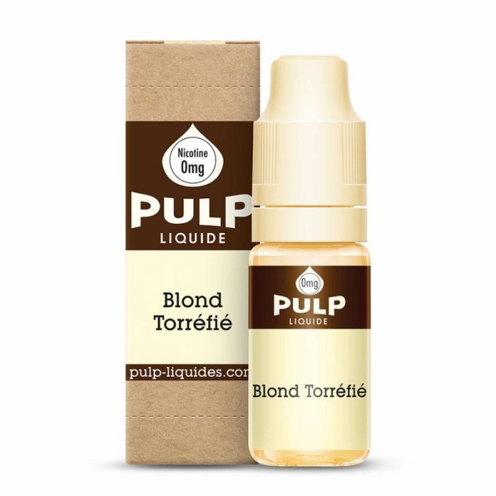 Eliquide Blond Torrefié 10ml du fabricant français Pulp