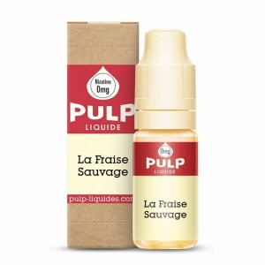 Eliquide Fraise Sauvage 10ml du fabricant français Pulp