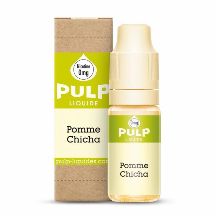 Eliquide Pomme Chicha 10ml du fabricant français Pulp