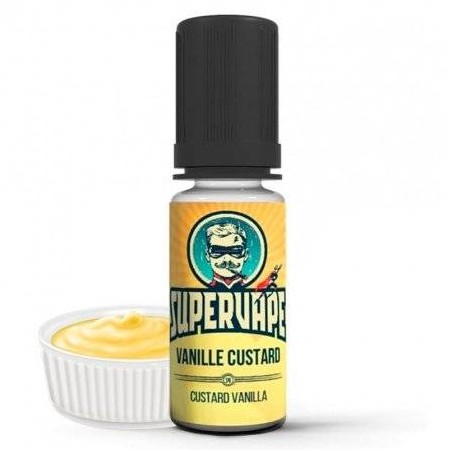 Arôme concentré Vanille Custard 10ml de la marque SuperVape