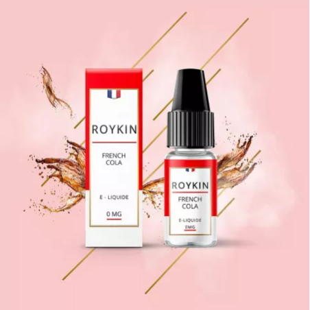 Eliquide French Cola 10ml de marque française Roykin