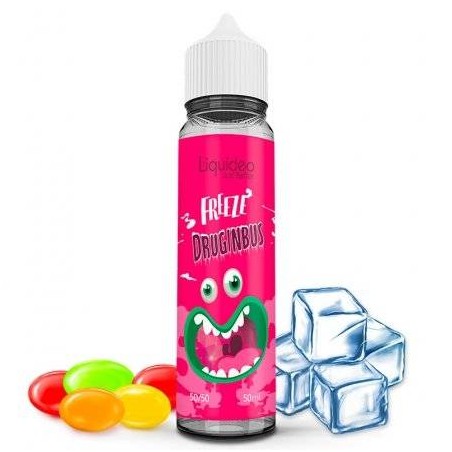 Eliquide Freeze Druginbus 50ml de marque française Liquideo