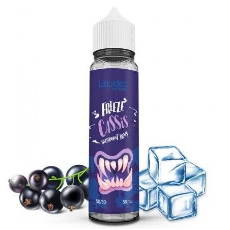 Eliquide Freeze Cassis 50ml de la marque française Liquideo