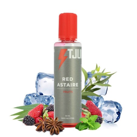 Eliquide Red Astaire 50ml, grand format de la marque T Juice