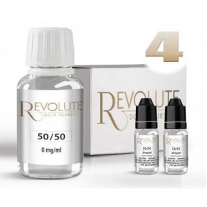 Pack DIY 50/50 4mg 100 ml par le fabricant français Revolute