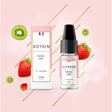 Eliquide Fraise Kiwi 10ml de la marque française Roykin