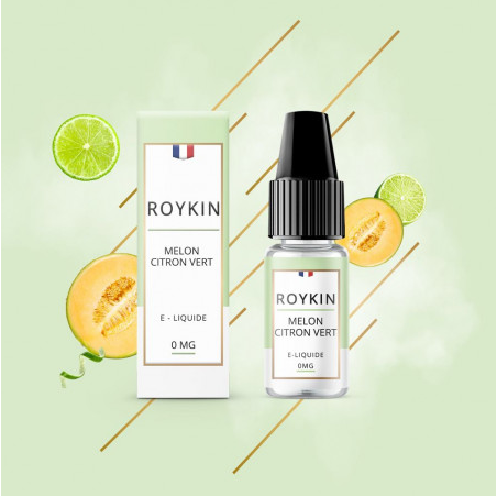 Eliquide Melon Citron Vert 10ml de marque française Roykin