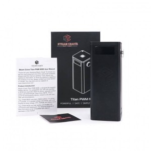 Box mod Titan PWM V1.5 18650x4 300w par Steam Crave