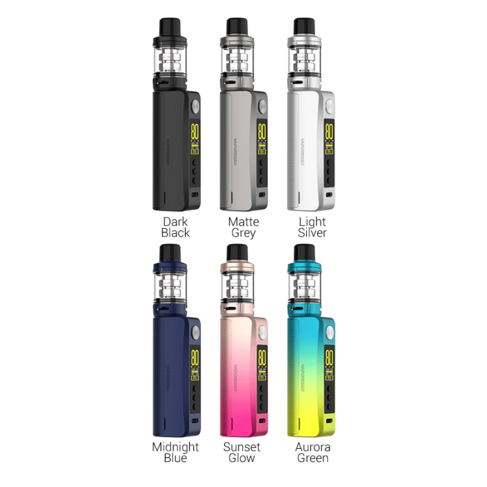 Kit Gen 80S + clearomiseur iTank de la marque Vaporesso