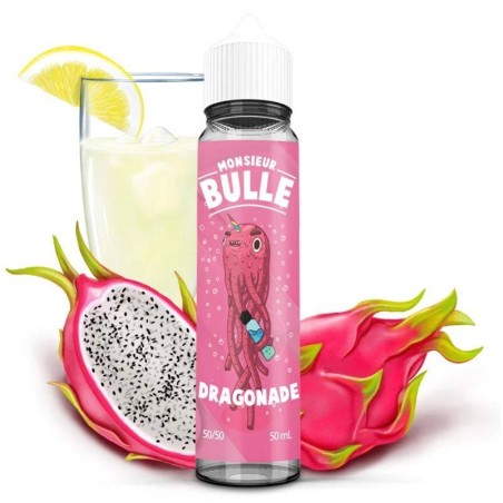 Eliquide Dragonade 50ml Monsieur Bulle de la marque Liquideo