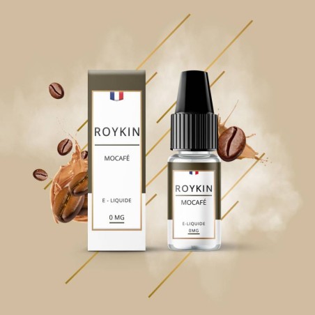 Eliquide Mocafé en format 10ml de marque française Roykin