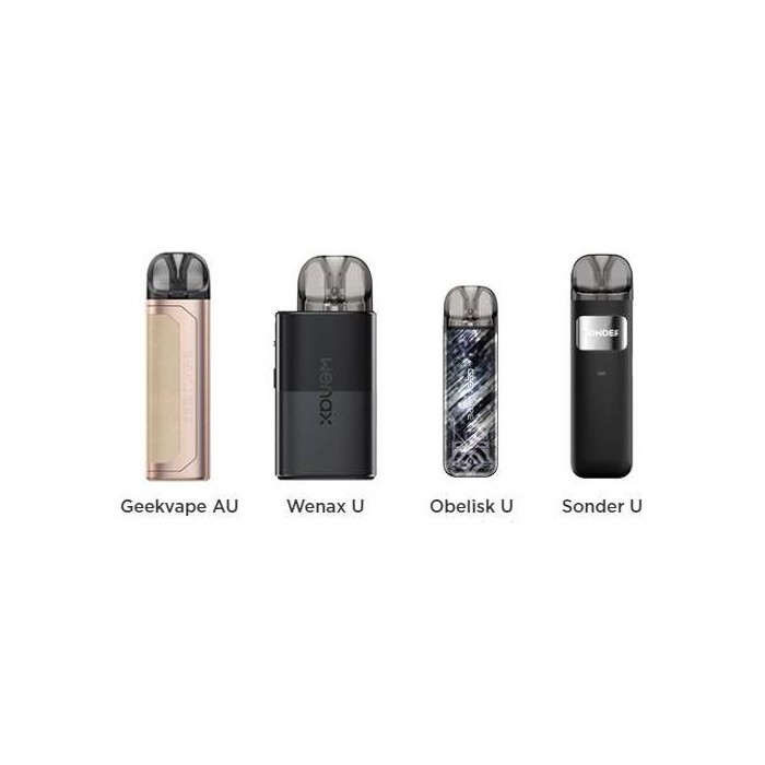 Cartouche 2ml pour pod Aegis U, Wenax U, Digi U Geek Vape