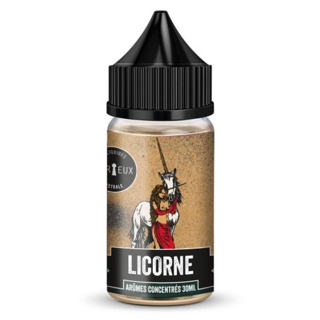 Arôme concentré Licorne 30ml gamme Astrale de marque Curieux