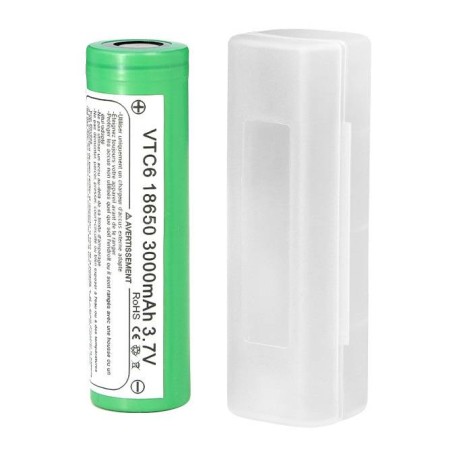 Accu VTC6 18650 3000mAh 30A Accumulateur du fabricant SONY