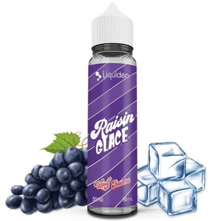 Eliquide Raisin Glacé 50ml Wpuff Flavors de marque Liquideo