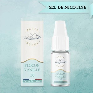 Eliquide Flocon Vanillé en Sels de nicotine par Petit Nuage