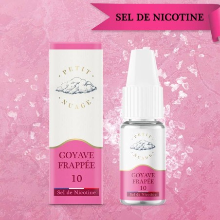 Eliquide Goyave Frappée en Sels de nicotine par Petit Nuage