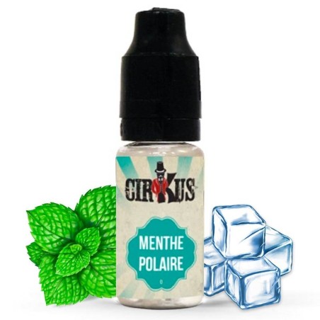 Eliquide Menthe Polaire 10ml de la gamme Cirkus par VDLV