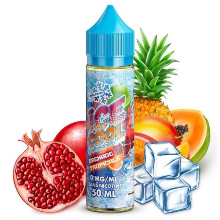 Eliquide Grenade Tropicale 50ml par Ice Cool by Liquidarom