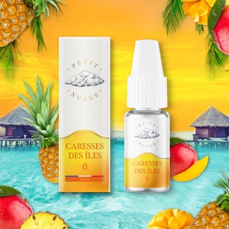 Eliquide Caresses des iles 10ml de la marque Petit Nuage