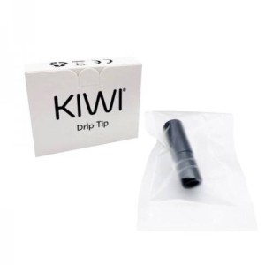 Drip Tip en polyvarbonate noir pour Kiwi Pen par Kiwi Vapor