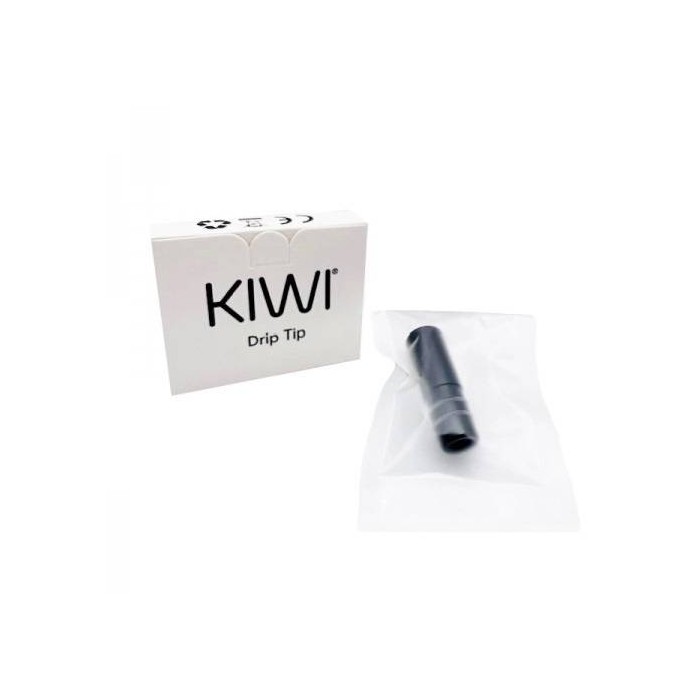 Drip Tip en polyvarbonate noir pour Kiwi Pen par Kiwi Vapor