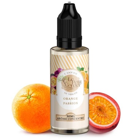 Arôme concentré DIY Orange Passion 30ml par Le Petit Verger